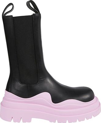 Bottega Veneta Bv Tire Leather Bots