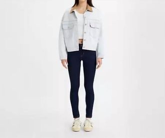 Levi's 710 Super Skinny Jeans In Midnight Blue