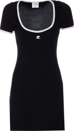 Courrèges Holistic Contrast Dress