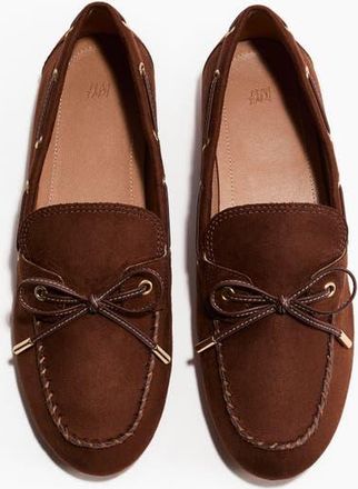 H&M Deck Shoes in Brown at Nordstrom, Size 11