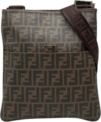 Fendi Pre-owned Cross Body Bags, female, Brown, Size: ONE SIZE Pre-owned Vintage Crossbody Bag