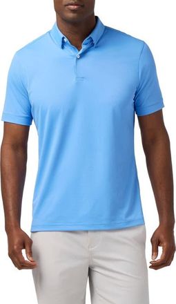 Mizzen+Main Halyard Trim Fit Skyline Blue Polo at Nordstrom, Size X-Large