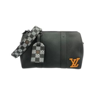 Louis Vuitton Pre-owned Damier Schoudertas - Dames - Pre-owned - Zwart - Maat: ONE Size Leer