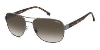 Carrera C FLEX 02/G/S Asian Fit TZ2/HA Mens Sunglasses Silver Size 60