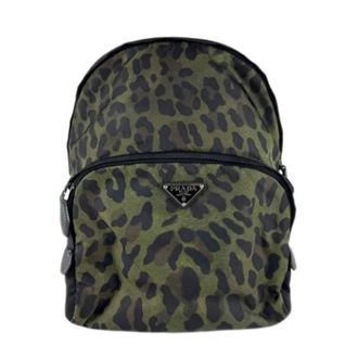 Prada Pre-owned Backpacks, female, Multicolor, Size: ONE SIZE Pre-owned Vintage Nylon Backpack