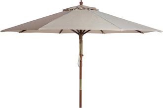 Safavieh Cannes 11Ft Wood Umbrella
