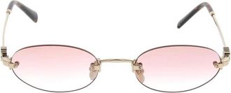 Miu Miu Stijlvolle zonnebril voor modeliefhebbers - unisex - Zonnebrillen - Geel - ONE Size - Accessoires