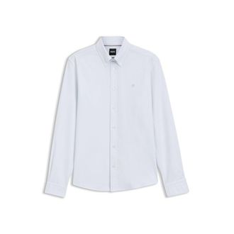 BOSS Regular-fit button-down shirt in Oxford cotton