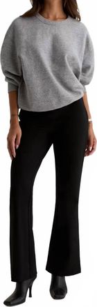 AG - Adriano Goldschmied Salma 360 Pull On Flare Pant In Black