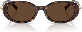 Tiffany & Co. Sunglasses Tf4242 D 80153 G Havana/Light Brown Women