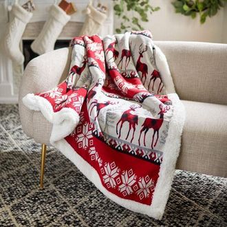 Safavieh Prancer Sherpa Throw