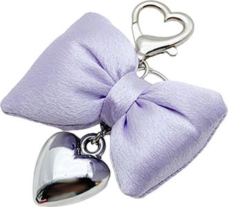 Generic Bow Keychain for Purse | Cute Bow Pendant for Phone | Stylish Bow Keychain Charm, Cute Bow Bag Charm Pruse Car Charm for Women