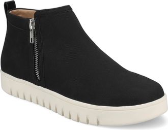 Journee Collection Womens Alita Ankle Sneaker Bootie