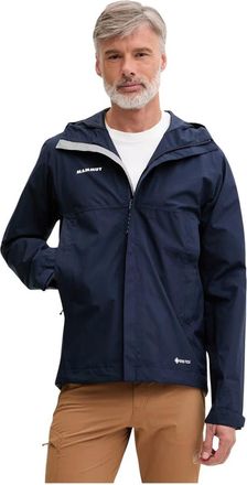 Mammut Treeline Light Hooded Jacket - Heren - Outdoorjassen - Blauw - L - Fitness