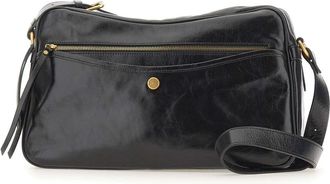 Gianni Chiarini Cora Crossbody Tas - Dames - Schoudertassen - Zwart - ONE Size - Leer - Tassen