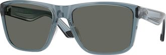 Costa Womens Los Alijos 580G Polarized Sunglasses In Deep Blue / Gray