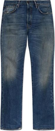 Acne Studios 1996M Jeans - Heren - Regular Fit Jeans - Blauw - L - Katoen - Jeans