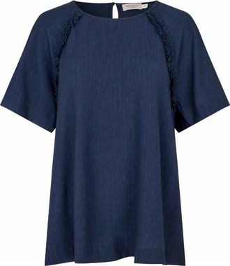 Masai Top - - Blouses & Shirts - Donna - Blu - L