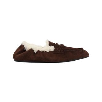 Miu Miu Mocas&iacute;n - Shoes - Mujer - Marr&oacute;n - 38 1/2 EU