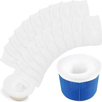 OEM Calcetines Recogedores De Aceite Para Piscinas, 20 Unidades, Nailon El&aacute;stico, Calcetines Recogedores De Aceite Reutilizables Para Piscinas Para Atrapa