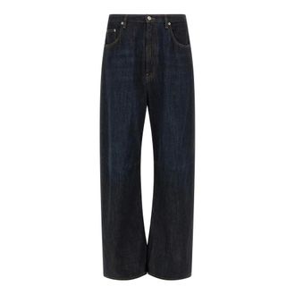 Maison Margiela Uitlopende Vijf-zakken Jeans - Heren - Jeans - Blauw - Maat: W34 Katoen