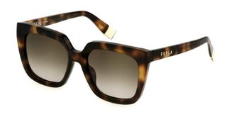Furla SFU776 09AJ Womens Sunglasses Tortoiseshell Size 53