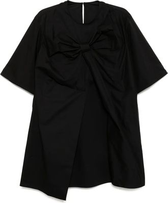 JNBY Abito con fiocco - Nero