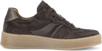 Gabor Sneakers - Dames - Schoenen - Bruin - Maat: 38 EU Su&egrave;de