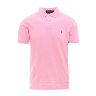 Polo Ralph Lauren Slim Fit Polo - male - Polo Ralph Lauren - Polo Shirts - Pink - 2XL - Tops