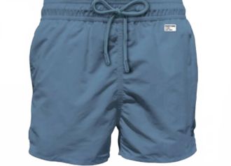 MC2 Saint Barth Mens Lightening Pantone Swim Shorts In Dusty Blue