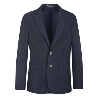 Pal Zileri Klassieke Blazer - Heren - Jassen - Blauw - Maat: 3XL