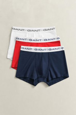 GANT Men 3-Pack Trunks (XXXL) MULTICOLOR