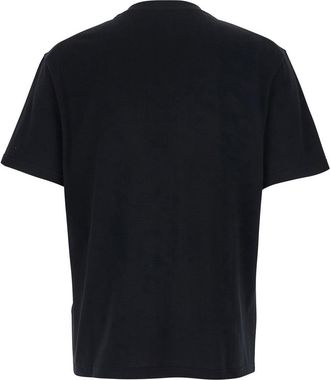 Jil Sander Mens Crew Neck T-Shirt Black Cotton T-Shirts And Polos