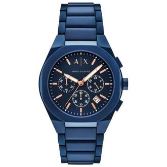A|X Armani Exchange Sync Chronograph Quartz Blue Dial Mens Watch AX4189