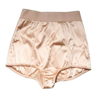 Dolce & Gabbana High Waist Girdle Panty - female - Dolce & Gabbana - Underpants - Beige - L - Underwear
