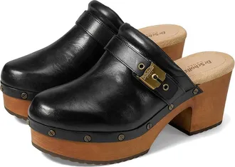 Dr. Scholls Original Joy Womens Slippers Black 1 : 7.5 M, Leather