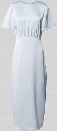 Sams&oslash;e & Sams&oslash;e Maxikleid mit Rundhalsausschnitt Modell LUCINDY in Hellblau, Gr&ouml;&szlig;e XS