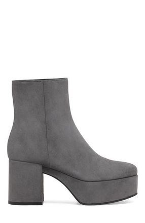 Gianvito Rossi Sally Bootie in Grey Suede at Nordstrom, Size 39.5