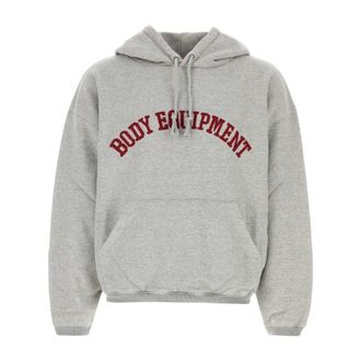 1989 STUDIO Hoodies, male, Gray, Size: M Body Equipment Hoodie
