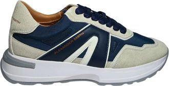 Alexander Smith Liverpool Sneaker - Heren - Sneakers - Veelkleurig - 41 EU - Leer - Schoenen