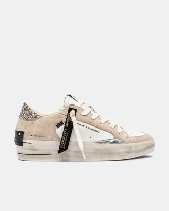 Crime London SK8 DELUXE WEDGE CHAMPAGNE DUST
