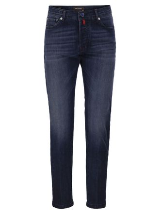 Kiton stretchdenimjeans met vijf zakken