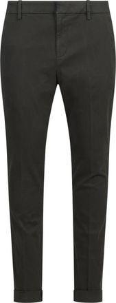 Dondup Pantalone Gaubert - Heren - Chinos - Groen - W36 - Katoen - Broeken