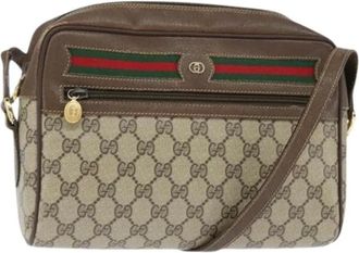 Gucci Pre-owned Cross Body Bags, female, Beige, Size: ONE SIZE Pre-owned Cross Body Bag