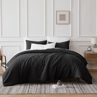 Southshore Fine Linens Vilano Springs Duvet Cover Set in Black at Nordstrom Rack, Size Twin/twin Xl