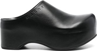 Marni 75mm Sabot clogs - women - Leather - 39 - Black