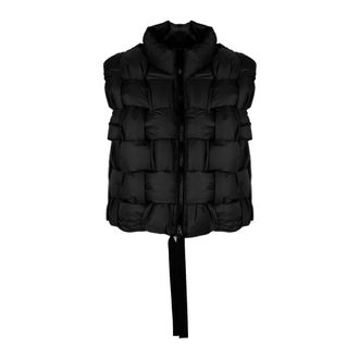 La Haine Inside Us Jassen, Dames, Zwart, M, Mouwloos jack voor elke gelegenheid