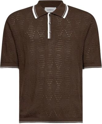 Laneus Knitted Polo Man