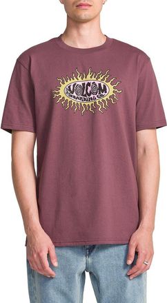 Volcom Live Wire Cotton Graphic T-Shirt in Pistol Pun at Nordstrom, Size X-Large