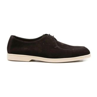 Doucal's Derby Vaschetta - Heren - Veterschoenen - Bruin - 41 EU - Leer - Schoenen